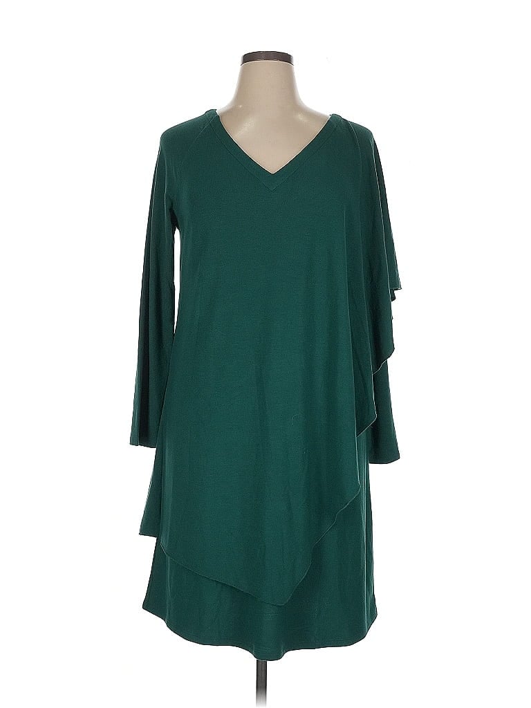 Soft Surroundings Green Casual Dress Size XL - photo 1