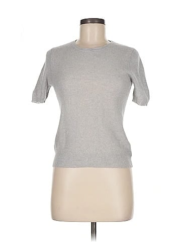 White + Warren Cashmere Pullover Sweater (view 1)