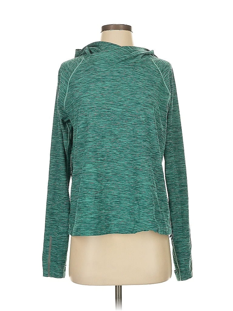 Pre-owned New Balance Pullover Hoodie In Blue