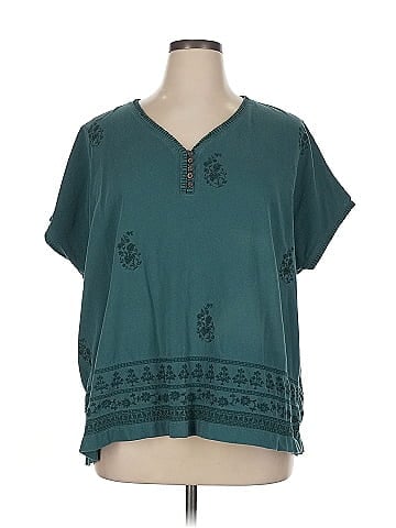 Purejill Short Sleeve Blouse (view 1)