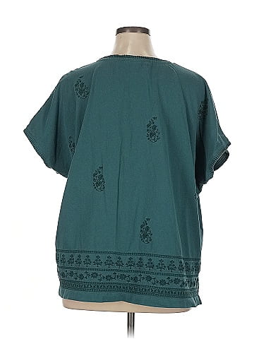 Purejill Short Sleeve Blouse (view 2)