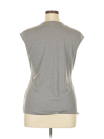 Roz & Ali Sleeveless Blouse (view 2)