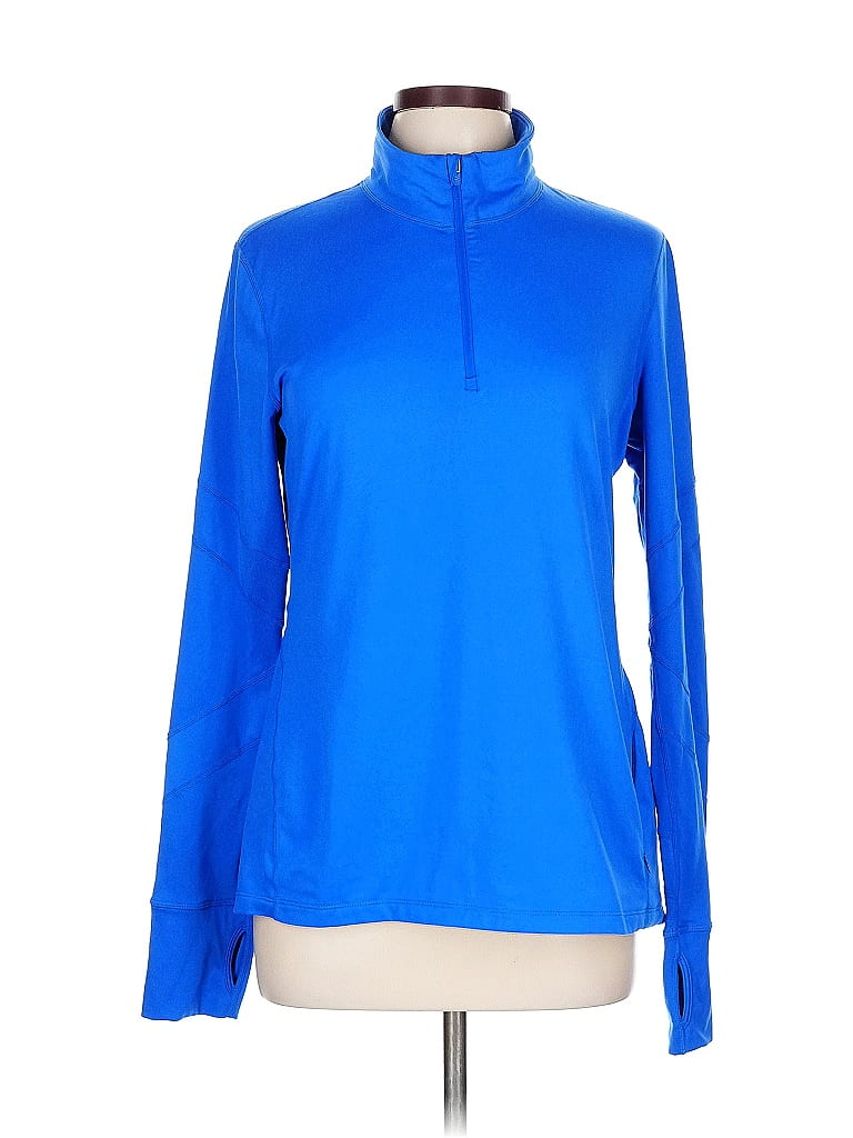 Gap Fit Blue Turtleneck Sweater Size L - photo 1
