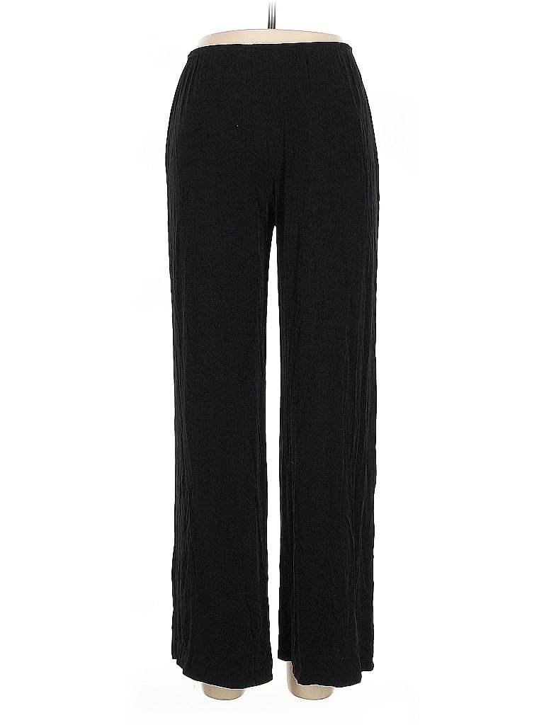 Alex Evenings 100% Spandex Chevron-herringbone Black Dress Pants Size 10 - photo 1
