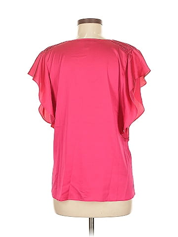 White House Black Market Short Sleeve Blouse (view 2)