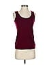 Sofia Cashmere 100% Cashmere Burgundy Tank Top Size XS - photo 1