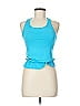 Lucky in Love Blue Tank Top Size M - photo 1