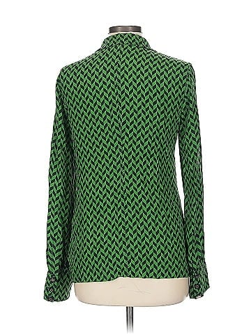 Tory Burch Long Sleeve Silk Top (view 2)