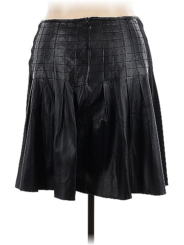 IMAN Leather Skirt (view 2)