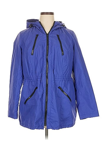 Woman Within Raincoat (view 1)