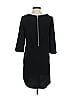 BB Dakota 100% Polyester Solid Black Casual Dress Size XS - photo 2