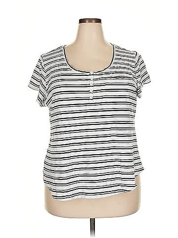 Lane Bryant Short Sleeve Henley (view 1)