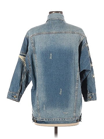 R13 Oversized Fit Denim Jacket (view 2)