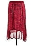 Catherines 100% Polyester Red Casual Skirt Size 2X - photo 2