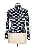 Assorted Brands Polka Dots Blue Long Sleeve Blouse Size XL - photo 2