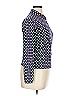 Assorted Brands Polka Dots Blue Long Sleeve Blouse Size XL - photo 4