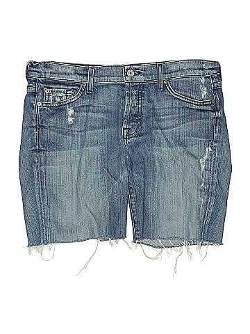 7 For All Mankind Denim Shorts (view 1)