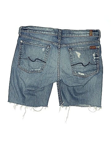 7 For All Mankind Denim Shorts (view 2)