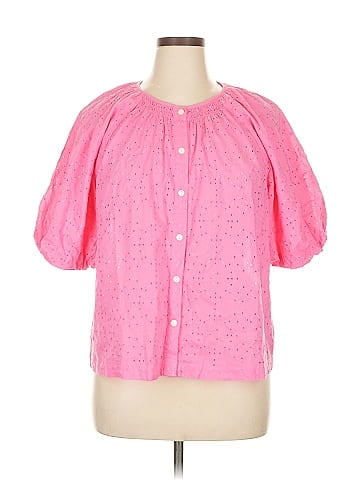 On 34th Short Sleeve Blouse (view 1)