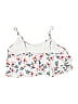 Unbranded Floral White Swimsuit Top Size XL - photo 2