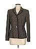 Le Suit Gray Long Sleeve Top Size 6 - photo 1