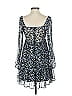 Trixxi 100% Polyester Blue Black Cocktail Dress Size S - photo 2