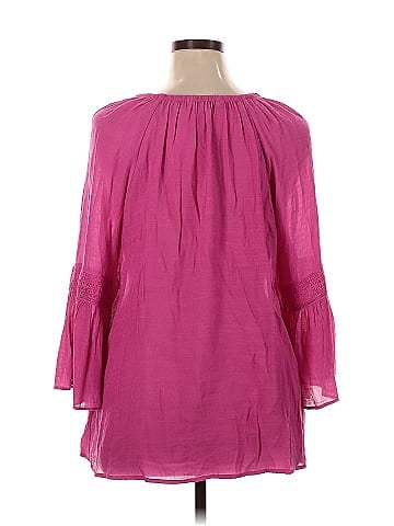 Counterparts 3/4 Sleeve Blouse (view 2)