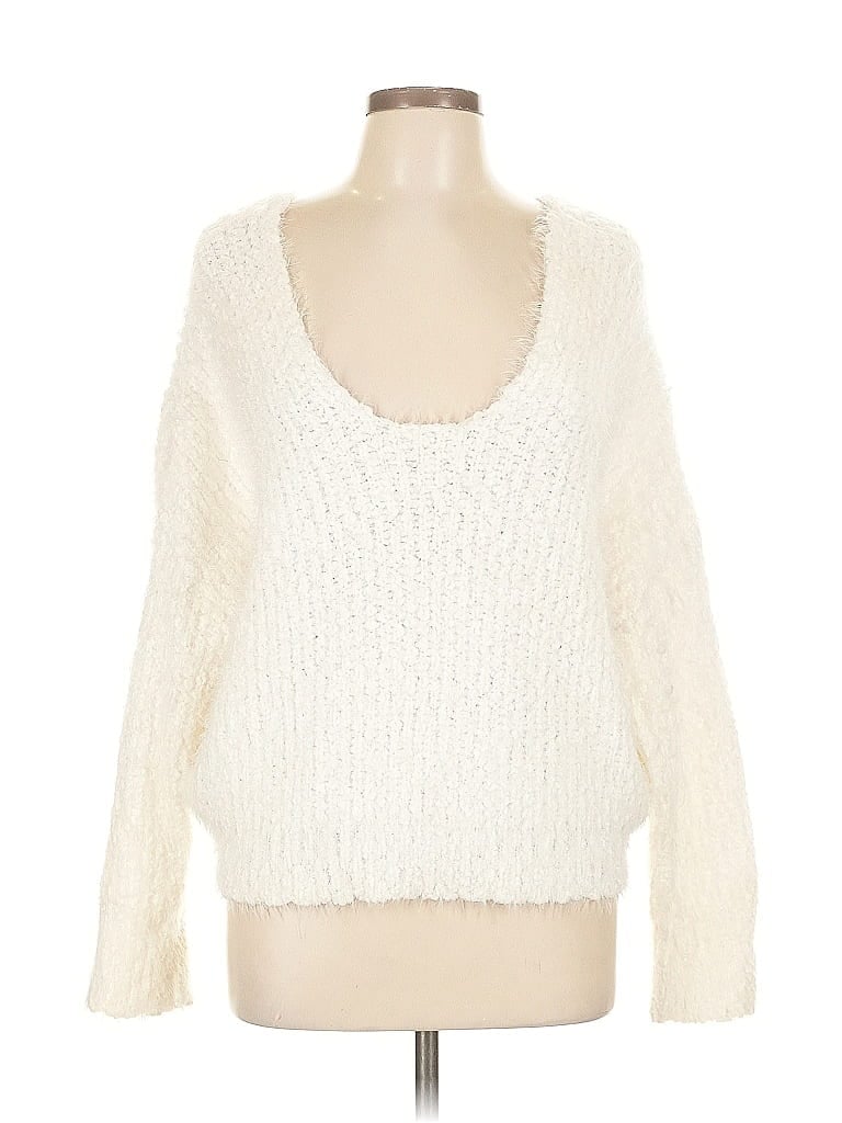Olivaceous Ivory Pullover Sweater Size L - photo 1
