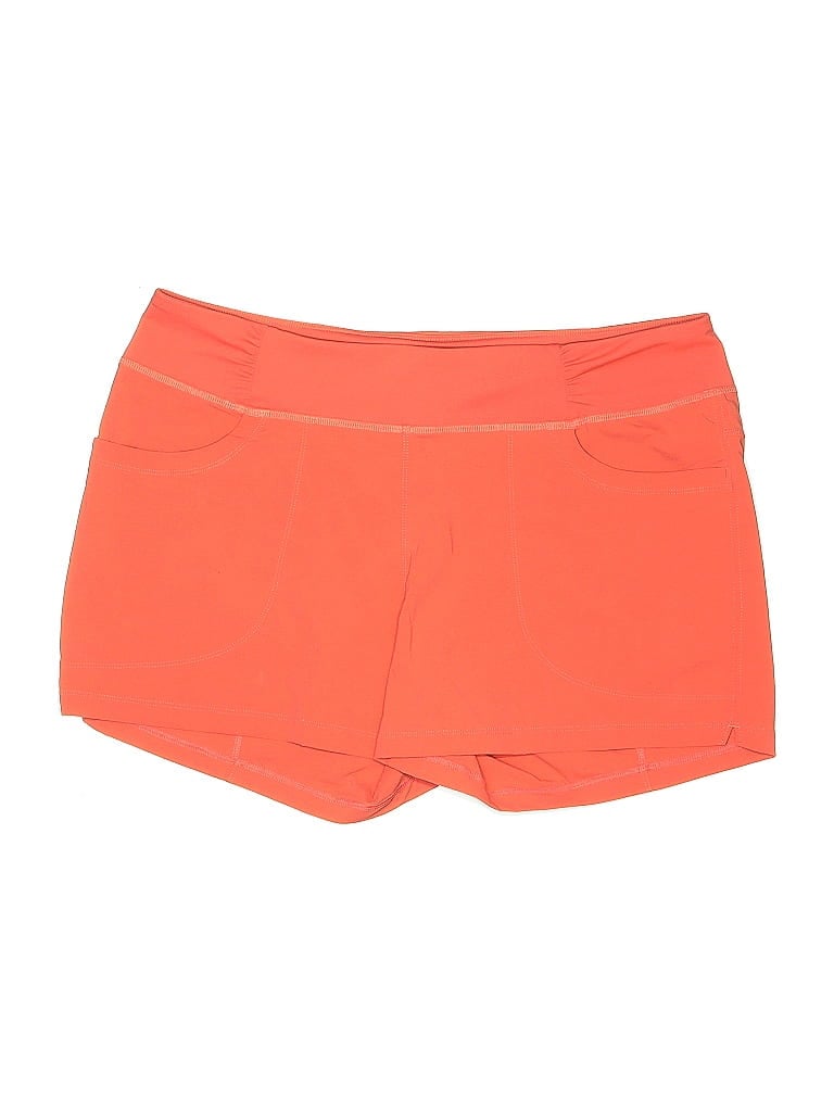 Mountain Hardwear Solid Orange Shorts Size XL - photo 1
