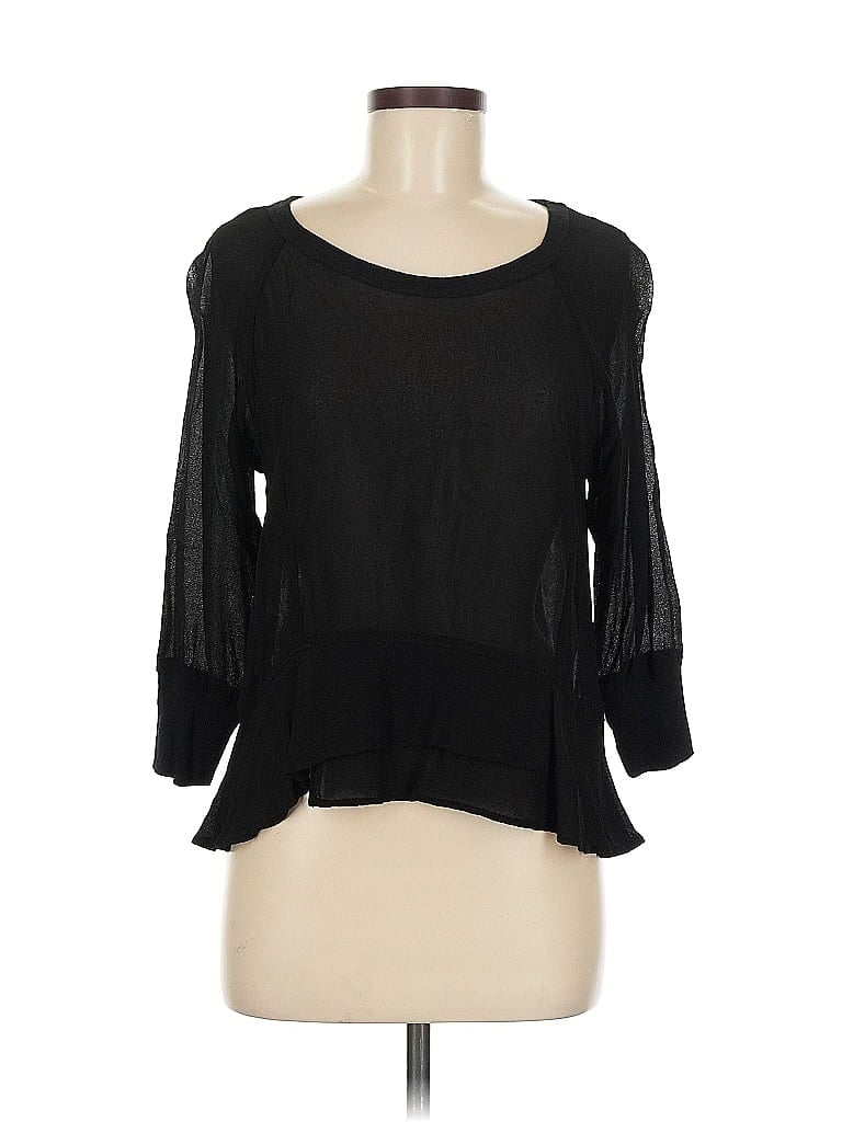 Click to view more detailed imagery on our partner's website Pre-owned Wilt 3/4 Sleeve T-shirt In Black