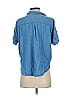 Lou & Grey for LOFT Blue Short Sleeve Blouse Size XS - photo 2