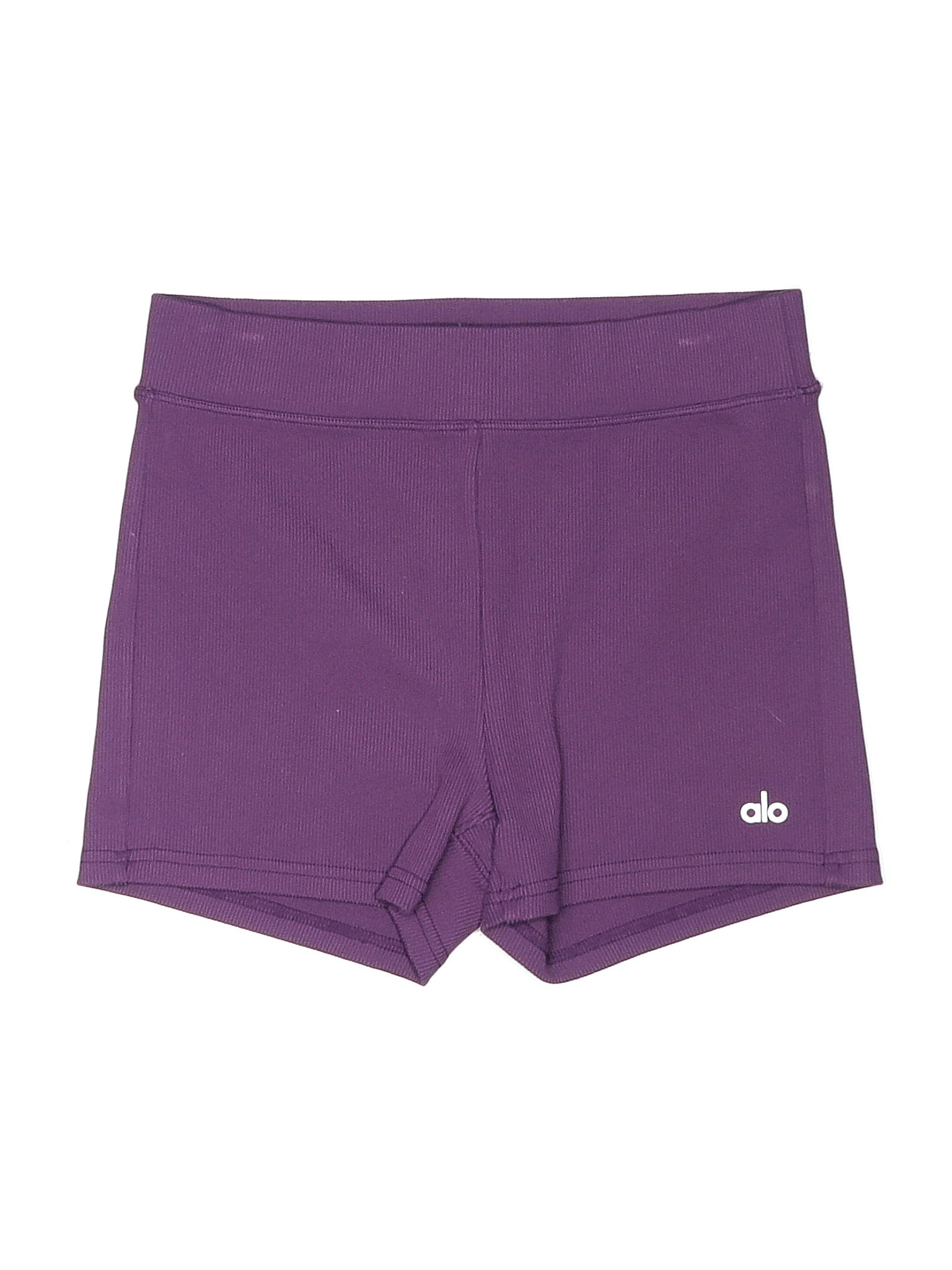 Alo Solid Purple Athletic Shorts Size 2 (estimated)