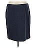 Akris Punto Solid Blue Casual Skirt Size 8 - photo 1