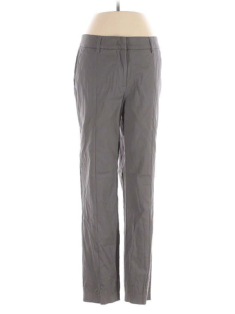 Pre-owned Fabiana Filippi Khaki Pant In Gray