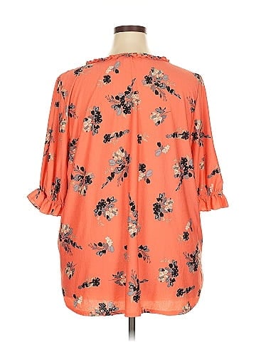 MELLODAY 3/4 Sleeve Blouse (view 2)