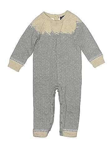 Janie and Jack Long Sleeve Onesie (view 1)