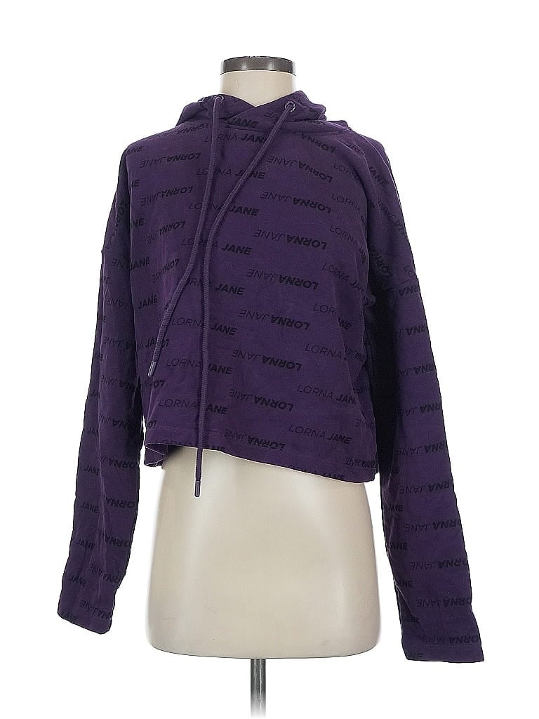 Click to view more detailed imagery on our partner's website Pre-owned Uniquely Lorna Jane Pullover Hoodie In Purple