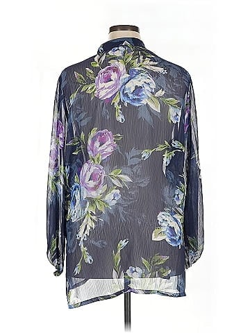 Susan Graver 3/4 Sleeve Blouse (view 2)