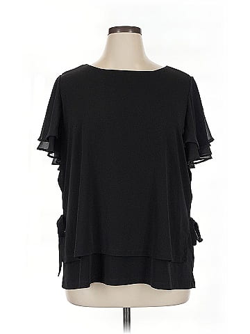 Susan Graver Short Sleeve Top (view 1)