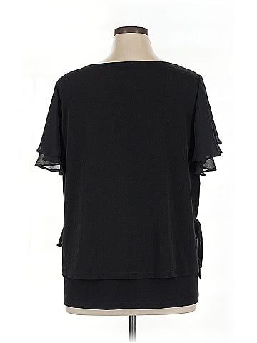 Susan Graver Short Sleeve Top (view 2)