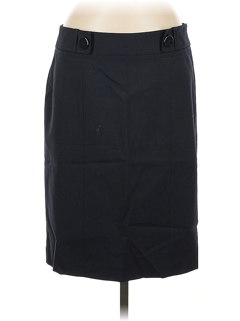 Pre-owned Ann Taylor Factory Formal Skirt In Black