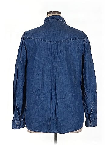 Gap Long Sleeve Button-Down Shirt (view 2)