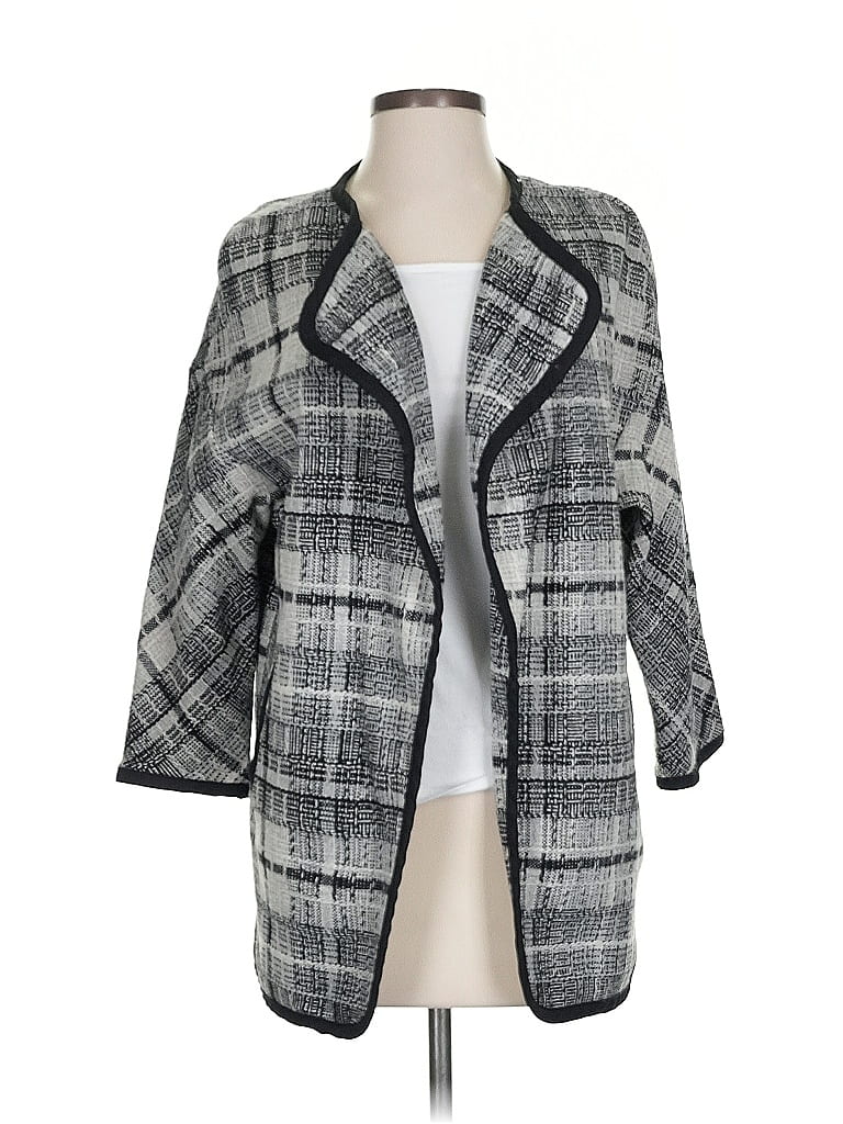 Pre-owned H&m Coat In Gray