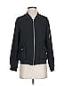 Zara Basic Solid Black Jacket Size S - photo 1