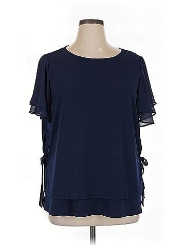 Susan Graver Short Sleeve Top (view 1)