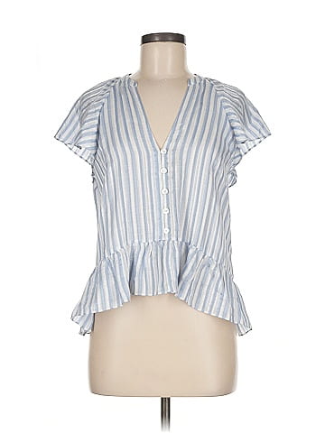 Veronica Beard Short Sleeve Blouse (view 1)