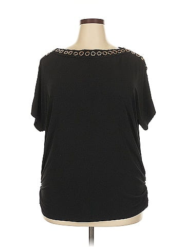 JM Collection Short Sleeve Top (view 1)
