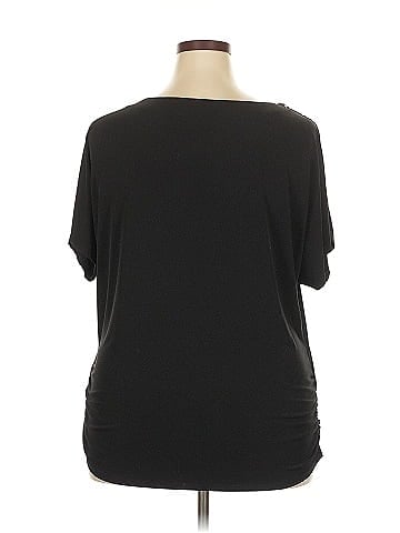 JM Collection Short Sleeve Top (view 2)