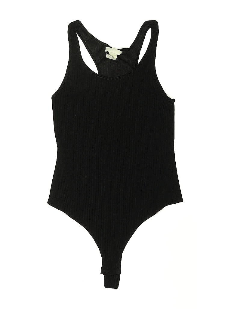 Pre-owned H&m Bodysuit In Black
