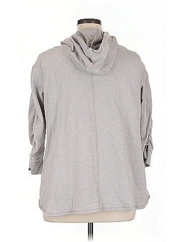 Isaac Mizrahi LIVE! Zip Up Hoodie (view 2)